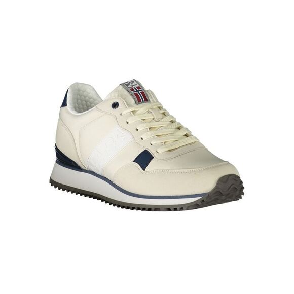 Napapijri White Polyurethane Men Men's Sneaker